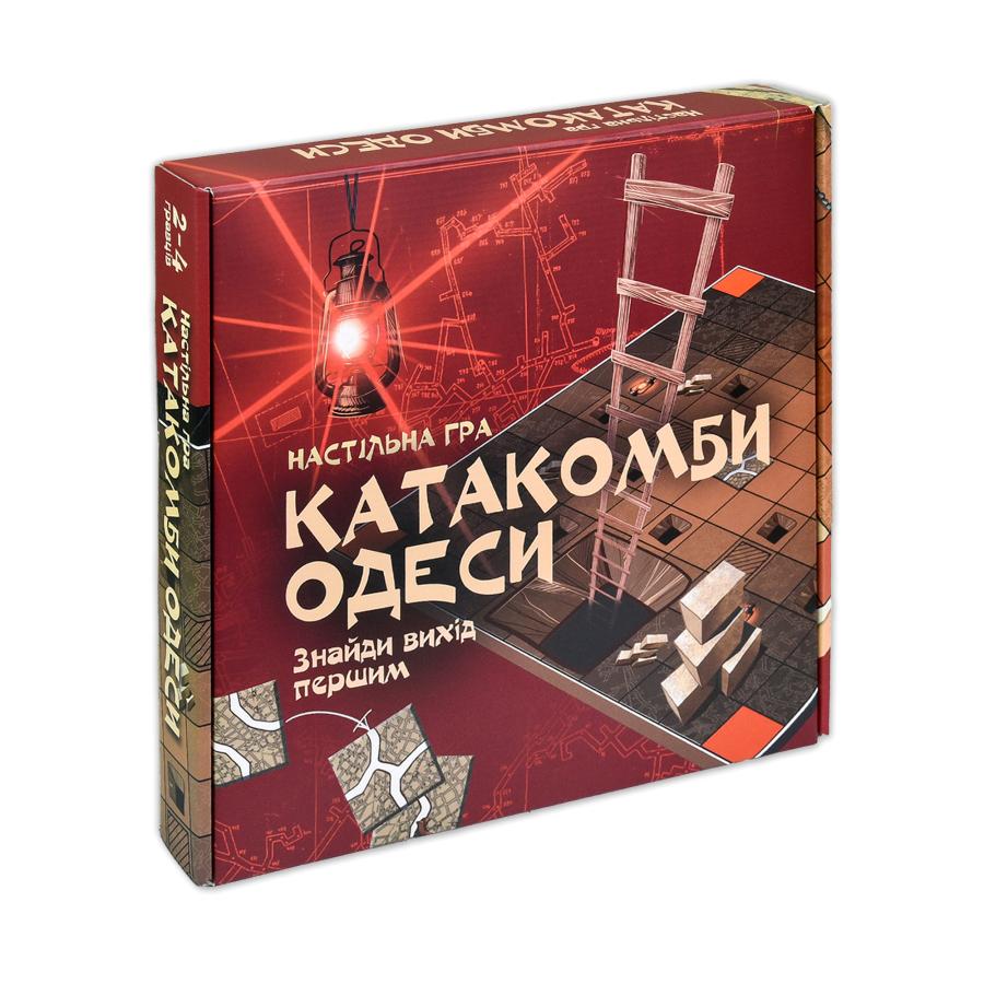 Купить НАСТОЛЬНАЯ ИГРА STRATEG КАТАКОМБИ ОДЕСИ НА УКРАИНСКОМ ЯЗЫКЕ 30285