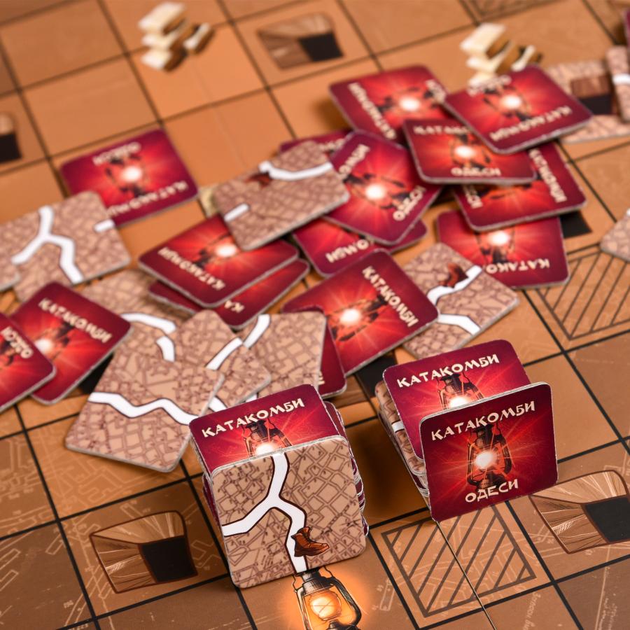 Купить НАСТОЛЬНАЯ ИГРА STRATEG КАТАКОМБИ ОДЕСИ НА УКРАИНСКОМ ЯЗЫКЕ 30285_3