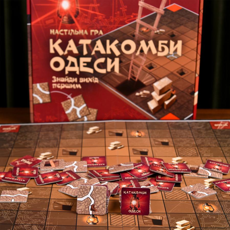 Купить НАСТОЛЬНАЯ ИГРА STRATEG КАТАКОМБИ ОДЕСИ НА УКРАИНСКОМ ЯЗЫКЕ 30285_6