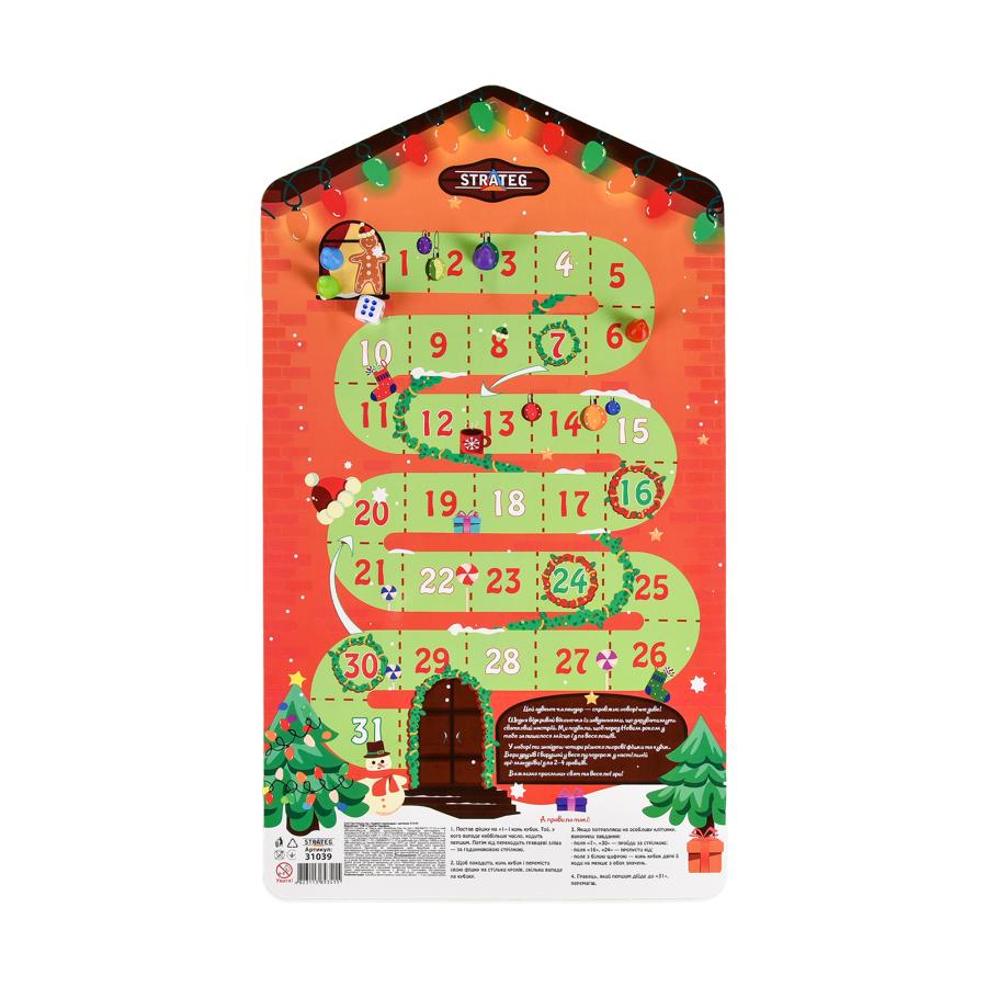 Придбати НАСТІЛЬНА ГРА STRATEG АДВЕНТ-КАЛЕНДАР (31039)_5