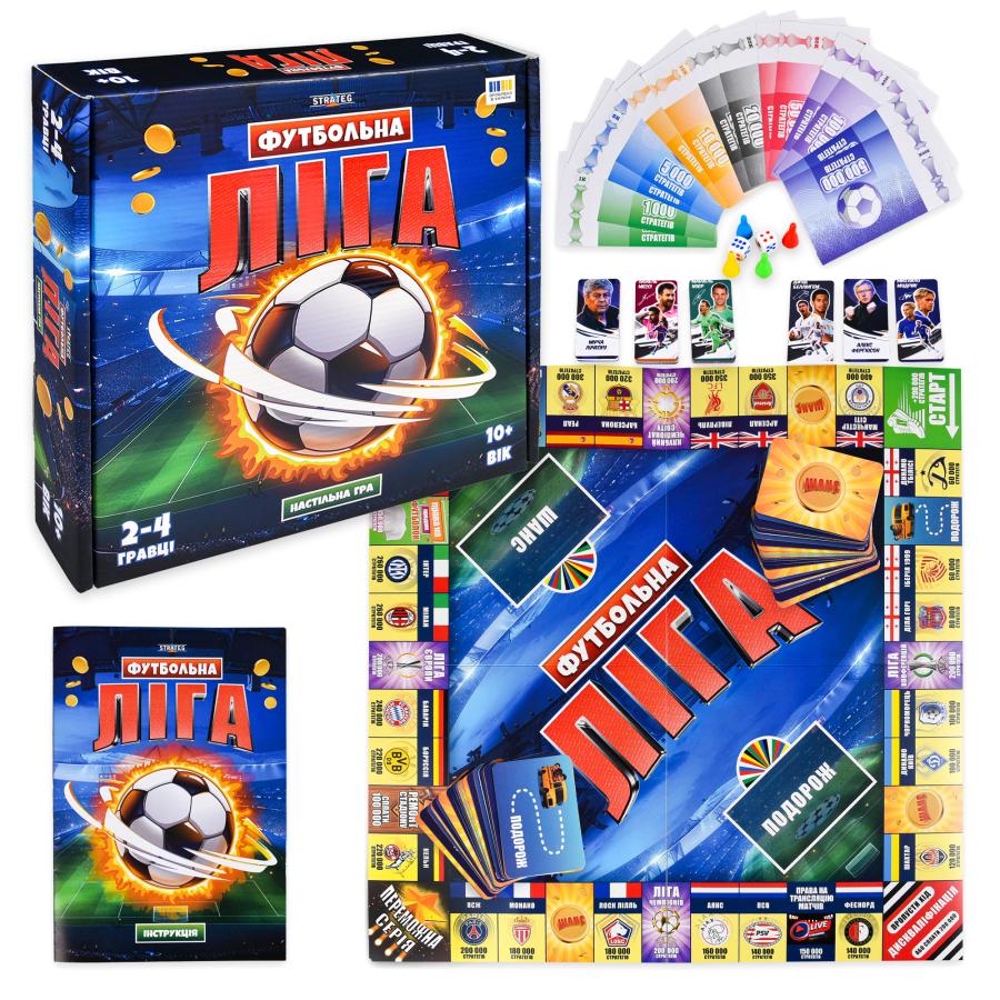 Купить НАСТОЛЬНАЯ ИГРА СТРАТЕГ ФУТБОЛЬНАЯ ЛИГА (31071)_1