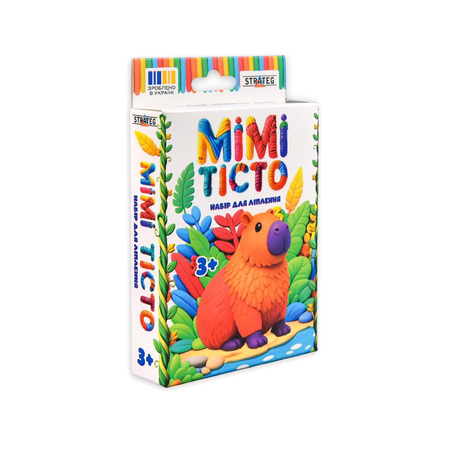 Купить НАБОР ДЛЯ ЛЕПКИ STRATEG MIMI ТЕСТО КАПИБАРА (31183)