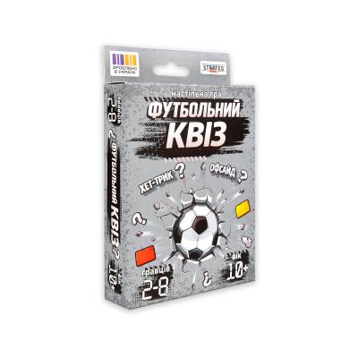 Купить НАСТОЛЬНАЯ ИГРА STRATEG ФУТБОЛЬНЫЙ КВИЗ (31205)