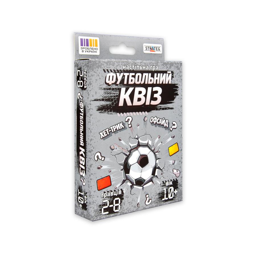 Купить НАСТОЛЬНАЯ ИГРА STRATEG ФУТБОЛЬНЫЙ КВИЗ (31205)