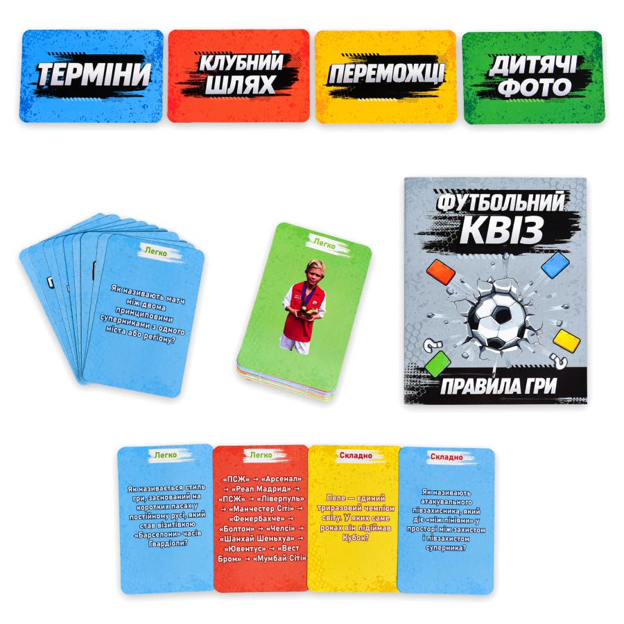 Купить НАСТОЛЬНАЯ ИГРА STRATEG ФУТБОЛЬНЫЙ КВИЗ (31205)_2