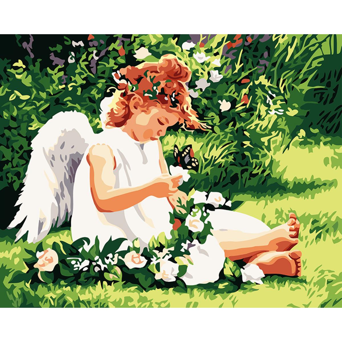 Раскраски Ангелов — Скачать или Распечатать бесплатно