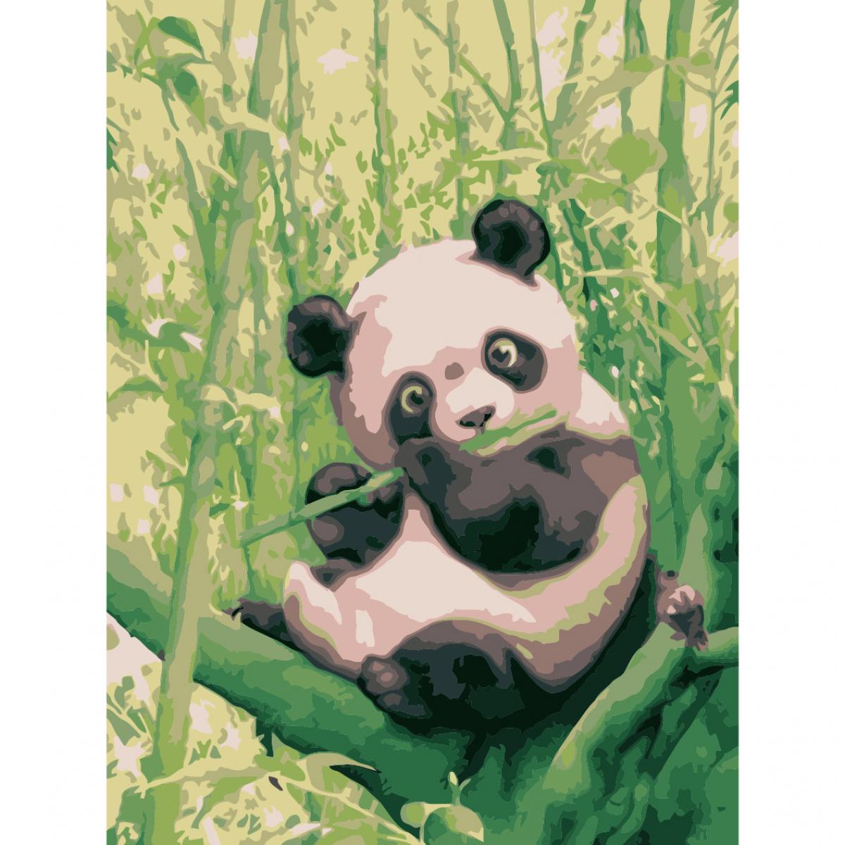 Панда картина