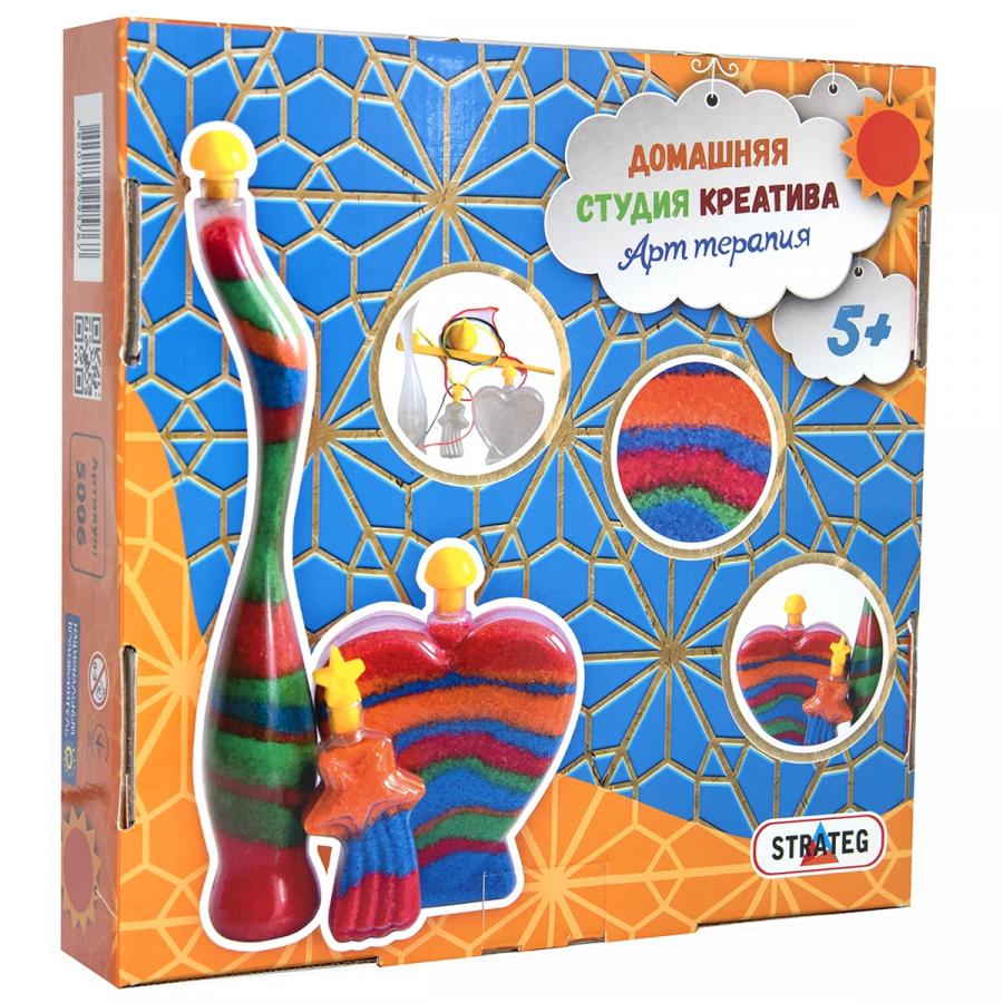 Купить НАБОР ДЛЯ ТВОРЧЕСТВА STRATEG АРТ-ТЕРАПИЯ НА РУССКОМ ЯЗЫКЕ (5006)_2