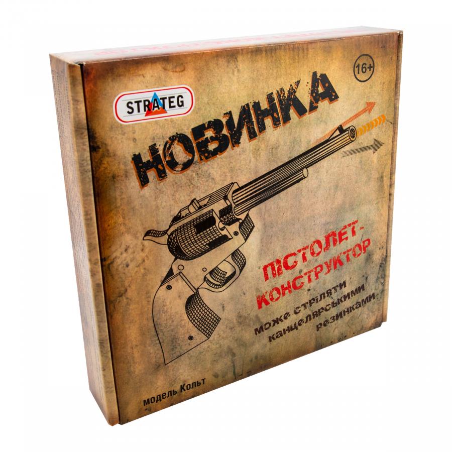 Купить ПИСТОЛЕТ-КОНСТРУКТОР STRATEG МОДЕЛЬ КОЛЬТ НА УКРАИНСКОМ ЯЗЫКЕ (403)