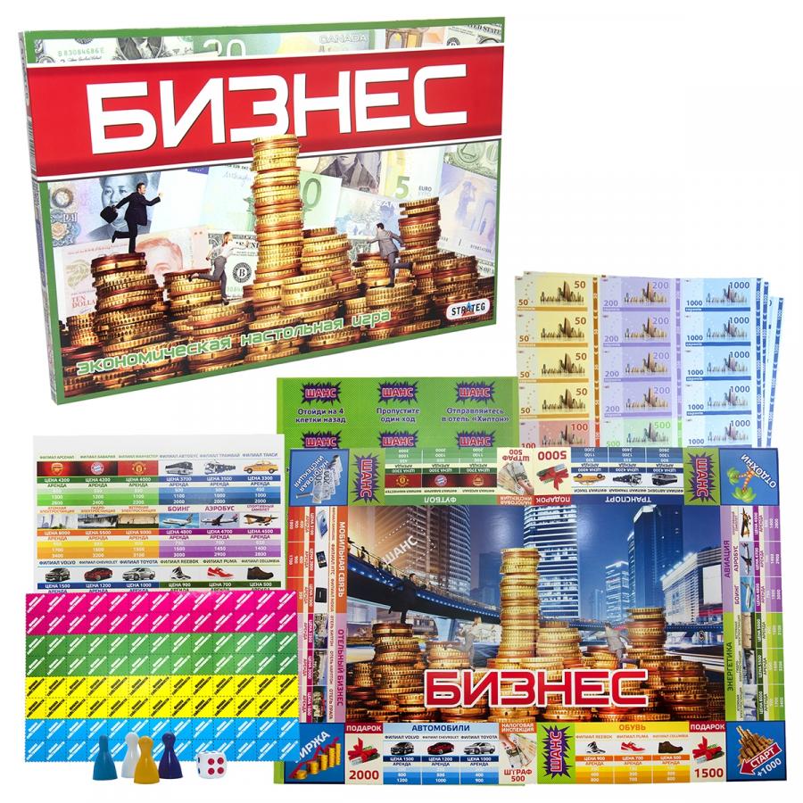 Купить НАСТОЛЬНАЯ ИГРА БИЗНЕС НА РУССКОМ ЯЗЫКЕ (362)_1