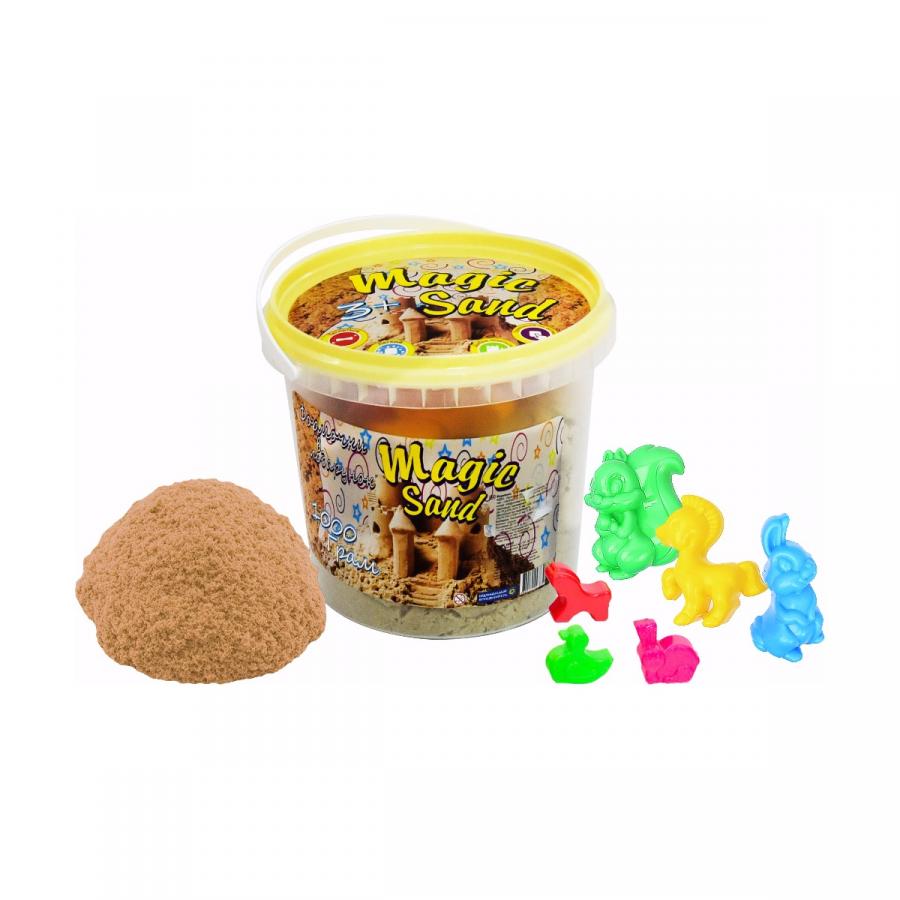 Купить КИНЕТИЧЕСКИЙ ПЕСОК STRATEG MAGIC SAND КЛАССИЧЕСКИЙ В ВЕДРЕ 1 КГ (372-1)