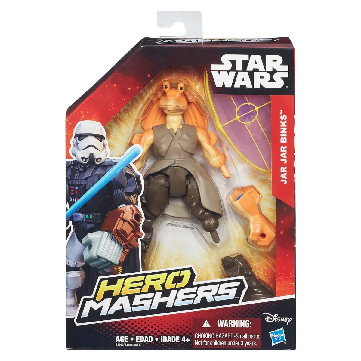 NEW B3663 JAR JAR BINKS STAR WARS HERO MASHERS