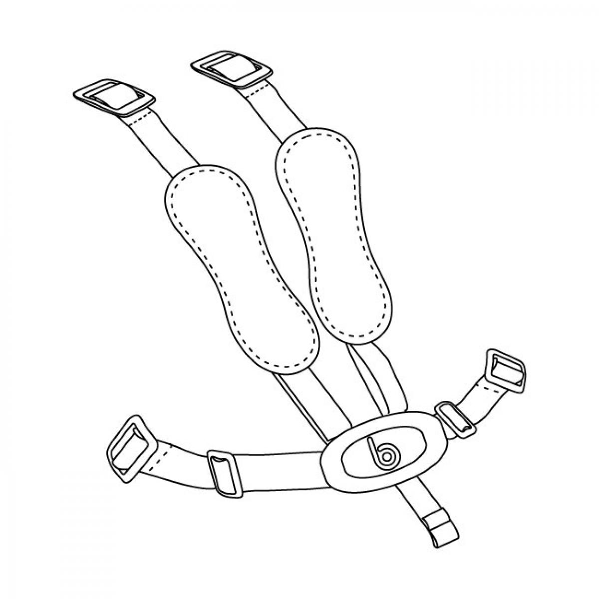 Ремни безопасности для стульчика для кормления своими руками