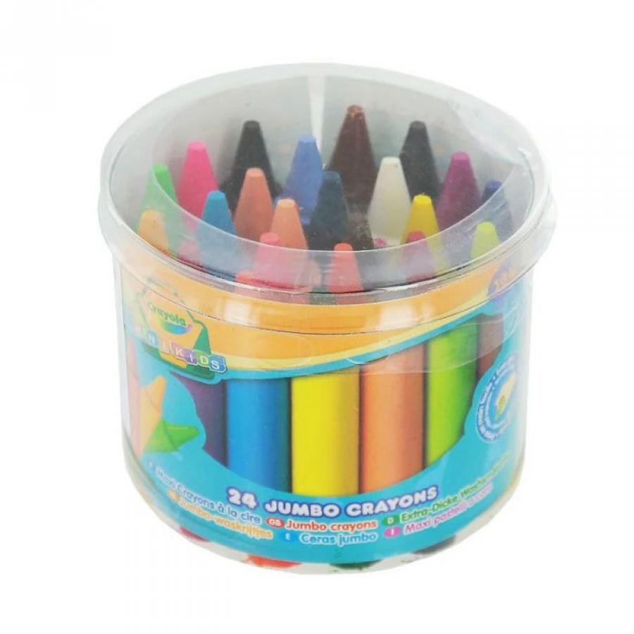 Crayola восковые мелки 8 цветов 0008c