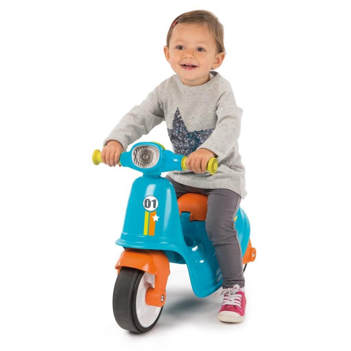 Голубой скутер, Smoby (721001) купить в Киеве, Транспорт для детей в  каталоге интернет магазина Платошка