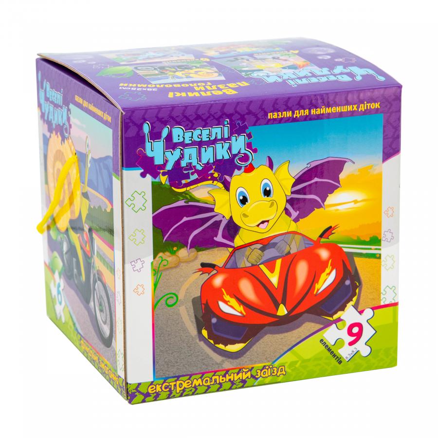 Придбати ПАЗЛИ 4 В 1 STRATEG ВЕСЕЛІ ЧУДИКИ УКРАЇНСЬКОЮ МОВОЮ (20170)