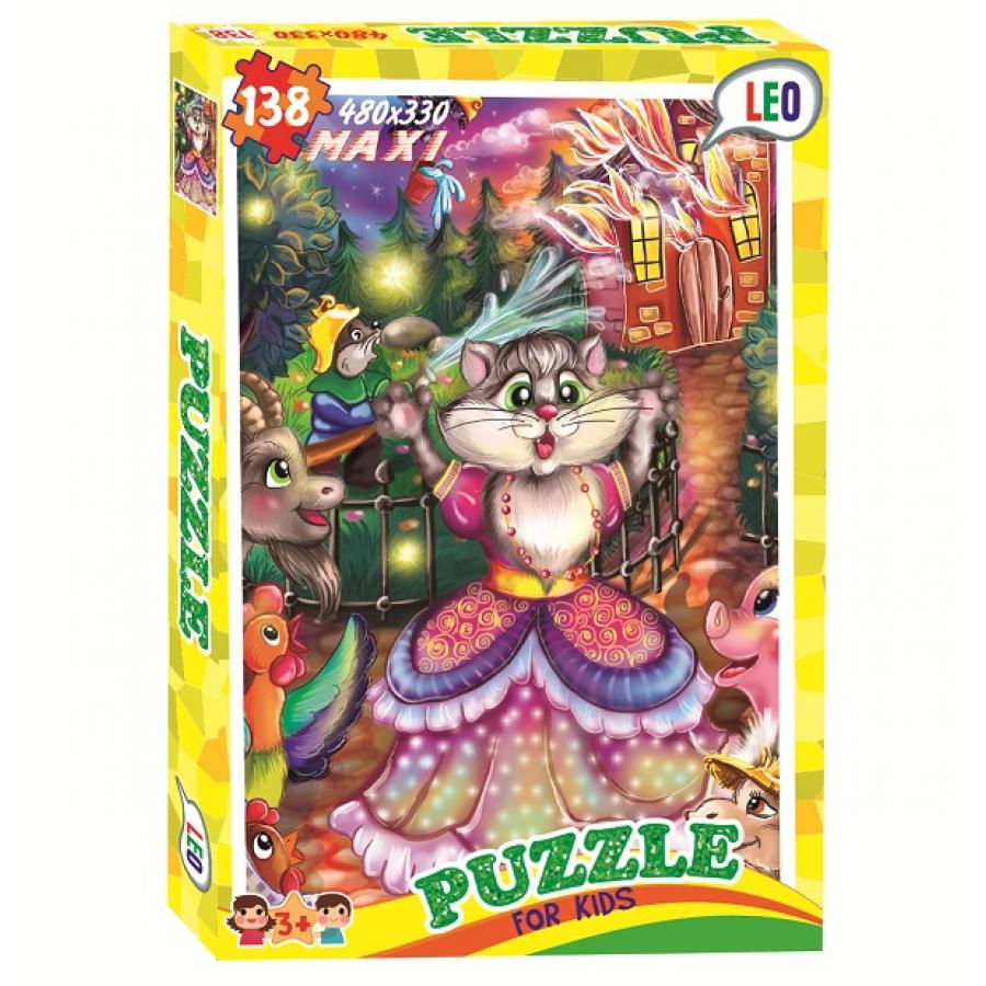 Придбати ПАЗЛИ STRATEG LEO LUX КОШКІН БУДИНОК 138 ЭЛЕМЕНТІВ (22312)