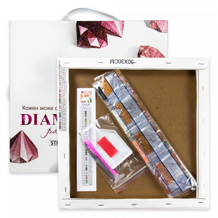 Купить АЛМАЗНАЯ МОЗАИКА STRATEG ПРЕМИУМ МАНДАЛА 2 РАЗМЕРОМ 30Х30 СМ CA-0065_1 Купить АЛМАЗНАЯ МОЗАИКА STRATEG ПРЕМИУМ МАНДАЛА 2 РАЗМЕРОМ 30Х30 СМ CA-0065_1