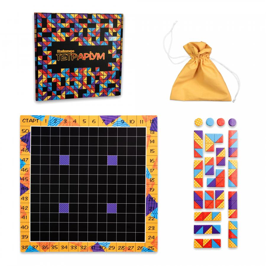 Купить НАСТОЛЬНАЯ ИГРА STRATEG ТЕТРАРИУМ НА УКРАИНСКОМ ЯЗЫКЕ 30332_1 Купить НАСТОЛЬНАЯ ИГРА STRATEG ТЕТРАРИУМ НА УКРАИНСКОМ ЯЗЫКЕ 30332_1