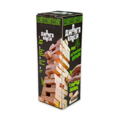 Купить НАСТОЛЬНАЯ ИГРА STRATEG ЭКО ДЖАНГА КЛАССИК 48 БРУСКОВ (30727)