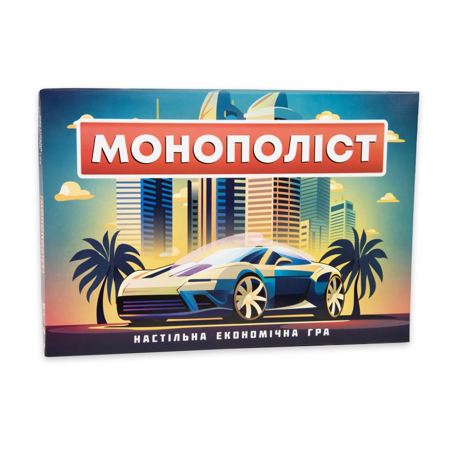 Купить НАСТОЛЬНАЯ ИГРА STRATEG МОНОПОЛИСТ ЭКОНОМИЧЕСКАЯ НА УКРАИНСКОМ ЯЗЫКЕ (30983)