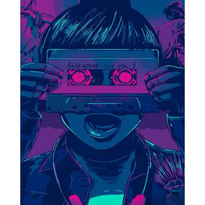 Придбати КАРТИНА ЗА НОМЕРАМИ STRATEG ПРЕМІУМ КАСЕТА СПОГАДІВ РОЗМІРОМ 40Х50 СМ (GS654)