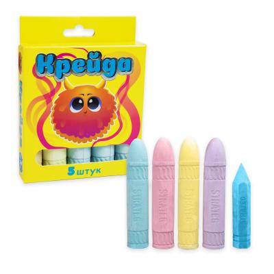 Купить МЕЛ STRATEG ФИГУРНЫЙ РАЗНОЦВЕТНЫЙ 5 ШТ (50117)