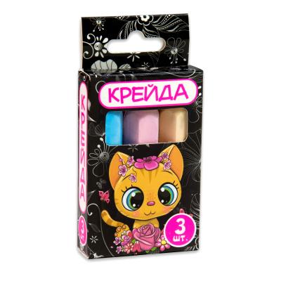 Купить МЕЛ STRATEG КАРАНДАШ РАЗНОЦВЕТНЫЙ - 3 ШТУКИ (50110)