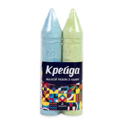 Купить МЕЛ STRATEG КАРАНДАШ - 2 ШТУКИ ПО 15Х3 СМ ЦВЕТНОЙ (50125)