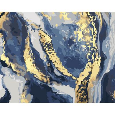 Купить КАРТИНА ПО НОМЕРАМ STRATEG ПРЕМИУМ GRAY GOLD AND WHITE С ЛАКОМ И С УРОВНЕМ РАЗМЕРОМ 40Х50 СМ (GS1448)