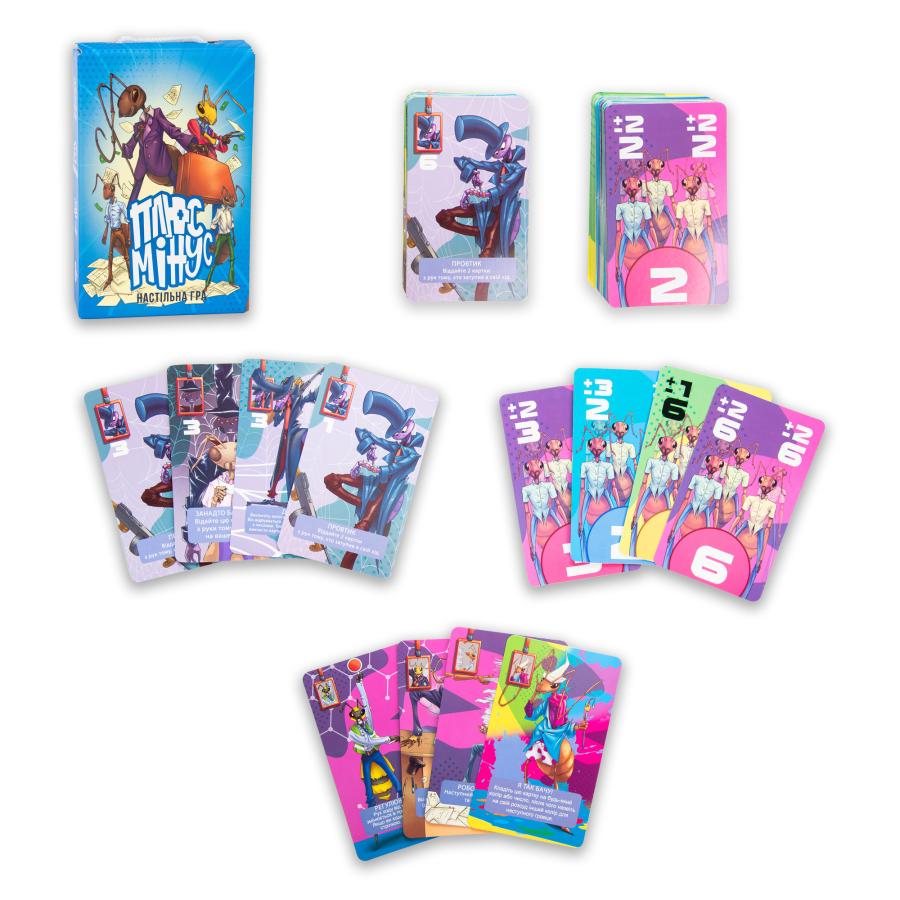 Купить НАСТОЛЬНАЯ ИГРА STRATEG ПЛЮС МИНУС РАЗВЛЕКАТЕЛЬНАЯ НА УКРАИНСКОМ ЯЗЫКЕ (30292)_1 Купить НАСТОЛЬНАЯ ИГРА STRATEG ПЛЮС МИНУС РАЗВЛЕКАТЕЛЬНАЯ НА УКРАИНСКОМ ЯЗЫКЕ (30292)_1