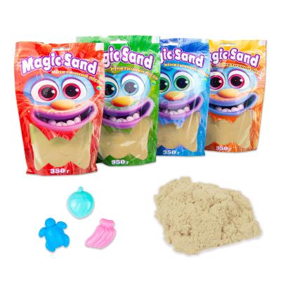 Купить КИНЕТИЧЕСКИЙ ПЕСОК STRATEG MAGIC SAND В ПАКЕТЕ 39402-1 КЛАССИЧЕСКИЙ, 0,350 КГ