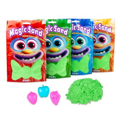 Купить КИНЕТИЧЕСКИЙ ПЕСОК STRATEG MAGIC SAND В ПАКЕТЕ 39402-2 ЗЕЛЕНЫЙ, 0,350 КГ