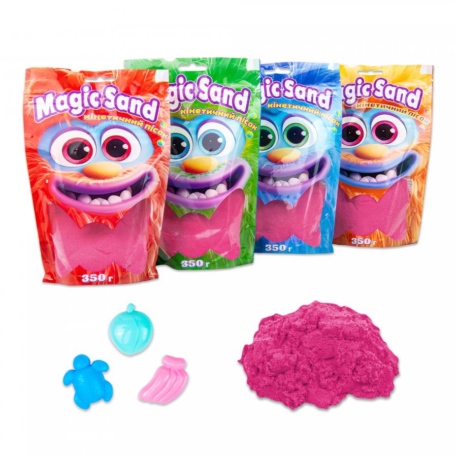 Придбати КІНЕТИЧНИЙ ПІСОК STRATEG MAGIC SAND В ПАКЕТІ 39402-8 РОЖЕВИЙ, 0,350 КГ