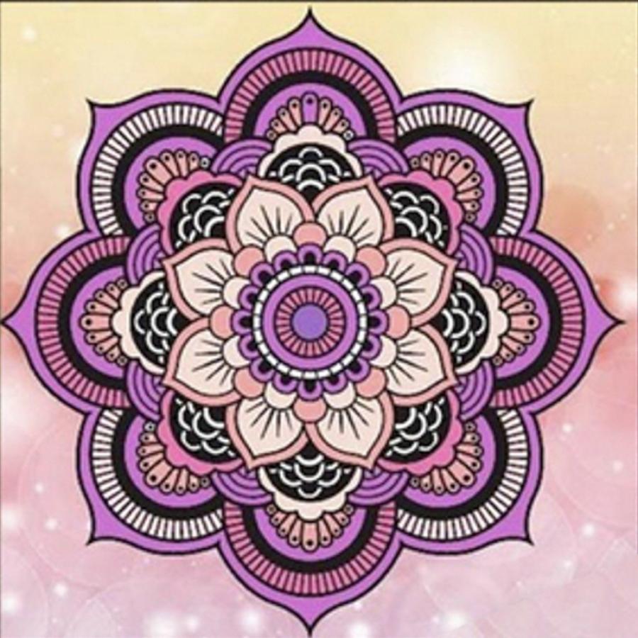 Придбати АЛМАЗНА МОЗАЇКА STRATEG ПРЕМІУМ  ВЕКТОРНА МАНДАЛА РОЗМІРОМ 30Х30 СМ  (ME13834)