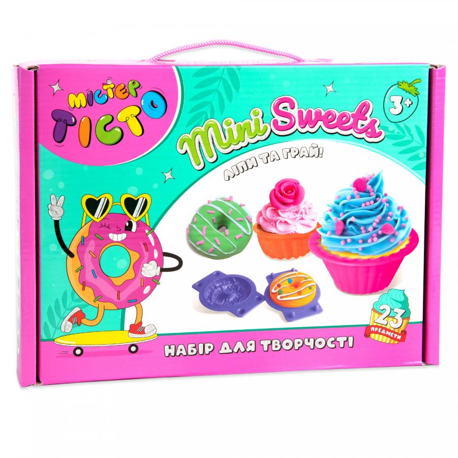 Купить НАБОР ДЛЯ ТВОРЧЕСТВА МИСТЕР ТЕСТО MINI SWEETS STRATEG НА УКРАИНСКОМ ЯЗЫКЕ (41008)