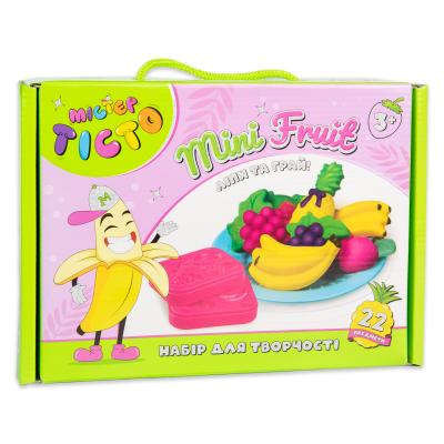 Купить НАБОР ДЛЯ ТВОРЧЕСТВА МИСТЕР ТЕСТО MINI FRUIT STRATEG НА УКРАИНСКОМ ЯЗЫКЕ (41009)