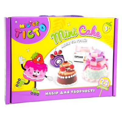 Купить НАБОР ДЛЯ ТВОРЧЕСТВА МИСТЕР ТЕСТО MINI CAKE STRATEG НА УКРАИНСКОМ ЯЗЫКЕ (41007)
