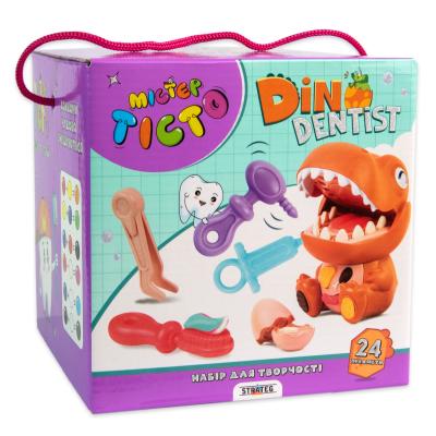 Купить НАБОР ДЛЯ ТВОРЧЕСТВА МИСТЕР ТЕСТО DINO DENTIST STRATEG НА УКРАИНСКОМ ЯЗЫКЕ (41020)