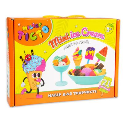 Купить НАБОР ДЛЯ ТВОРЧЕСТВА МИСТЕР ТЕСТО MINI CREAM STRATEG НА УКРАИНСКОМ ЯЗЫКЕ (41010)