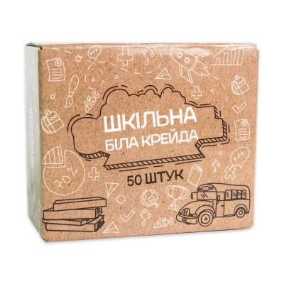 Купить МЕЛ ШКОЛЬНЫЙ БЕЛЫЙ - 50 ШТУК STRATEG (50133)