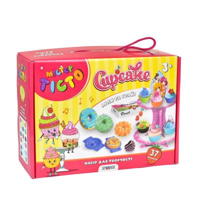 Купить НАБОР ДЛЯ ТВОРЧЕСТВА МИСТЕР ТЕСТО CUPCAKE STRATEG НА УКРАИНСКОМ ЯЗЫКЕ (41016)