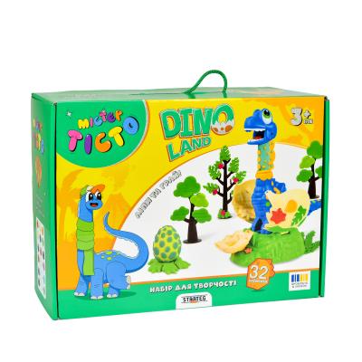 Купить НАБОР ДЛЯ ТВОРЧЕСТВА МИСТЕР ТЕСТО DINO LAND STRATEG НА УКРАИНСКОМ ЯЗЫКЕ (41035)