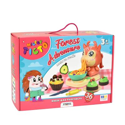 Купить НАБОР ДЛЯ ТВОРЧЕСТВА МИСТЕР ТЕСТО FOREST ADVENTURE STRATEG НА УКРАИНСКОМ ЯЗЫКЕ (41034)
