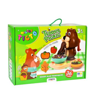 Купить НАБОР ДЛЯ ТВОРЧЕСТВА МИСТЕР ТЕСТО TEDDY'S PICNIC STRATEG НА УКРАИНСКОМ ЯЗЫКЕ (41033)