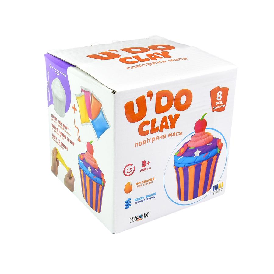 Купить НАБОР ДЛЯ ТВОРЧЕСТВА STRATEG "КЕКС U'DO CLAY" (30750)