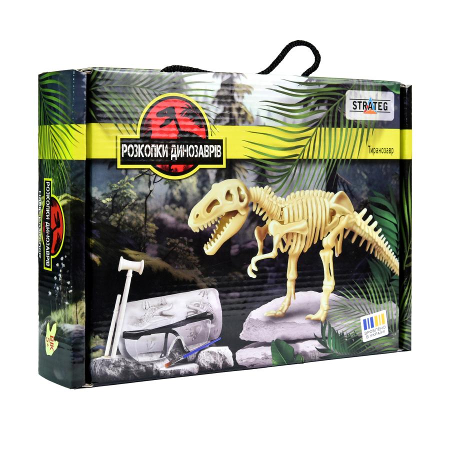 Купить НАБОР ДЛЯ ТВОРЧЕСТВА РАСКОПКИ ДИНОЗАВРОВ. ТИРАННОЗАВР (УКР)(30831)