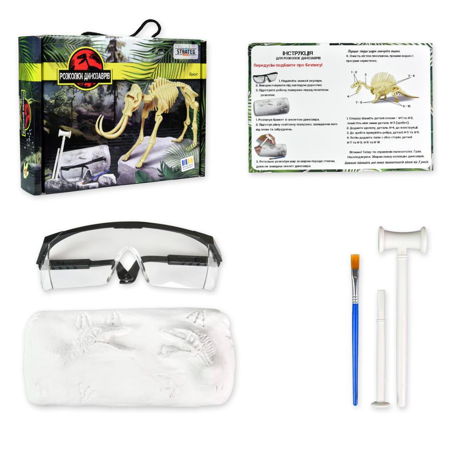 Купить НАБОР ДЛЯ ТВОРЧЕСТВА РАСКОПКИ ДИНОЗАВРОВ. МАМОНТ (УКР) (30834)_1