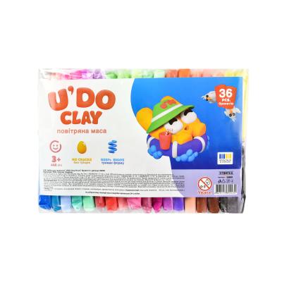 Купить НАБОР ДЛЯ ТВОРЧЕСТВА "U'DO CLAY 36 ШТ" БРИКЕТ 6Г (30899)