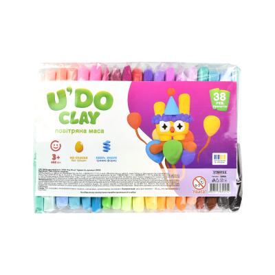 Купить НАБОР ДЛЯ ТВОРЧЕСТВА "U'DO CLAY 38 ШТ" БРИКЕТ 6Г (30900)